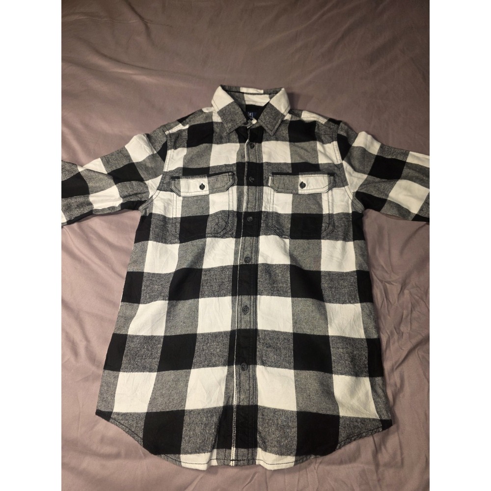 GEORGE SUPER SOFT FLANNEL BUTTON DOWN LONG SLEEVE SHIRT MENS XS NWT NEW *READ*